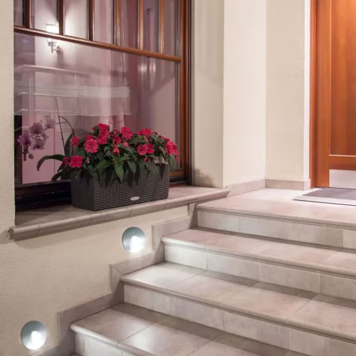 Polux ESPO 309235 Beépíthető lépcsőházi lámpa 1x3W/LED 4000K 52LM IP54
