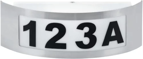 POLUX 309792 RONO Modern Kültéri Fali Lámpa Ezüst E27 IP54