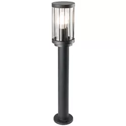   POLUX 312310 FIORD Modern Kültéri Állólámpa Matt Fekete E27 IP44
