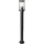 POLUX 312327 FIORD Modern Kültéri Állólámpa Matt Fekete E27 IP44