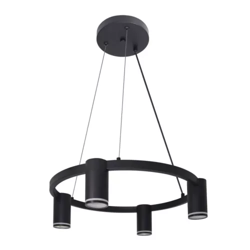 POLUX 326195 PARIS Modern Led Függesztett Lámpa Fekete GU10 IP20