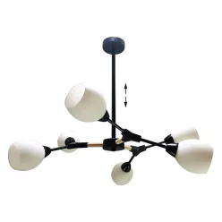 Prezent CITTERIO 18300 Plafonlámpa 6x40W/E14 IP20