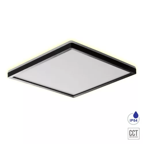 PREZENT 27315 CORDIA SQ II. Négyzetes Mennyezeti Lámpa Fehér, Fekete LED IP20