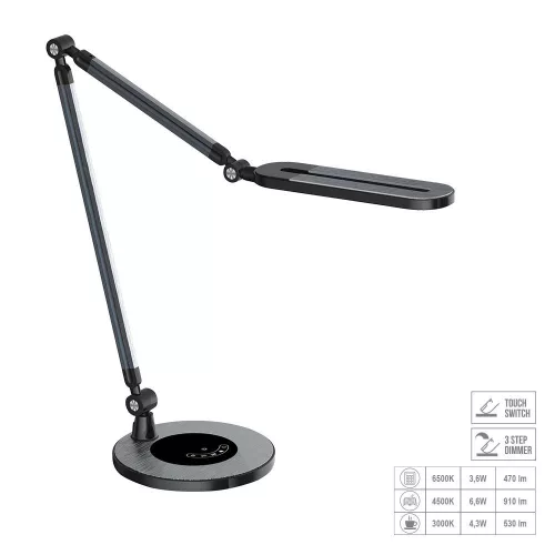 Prezent PTYAS 31210 Asztali lámpa 1x9W/LED 462lm IP20