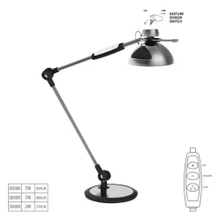Prezent AMSTERDAM 31211 Asztali lámpa 1x9W/LED 510lm IP20
