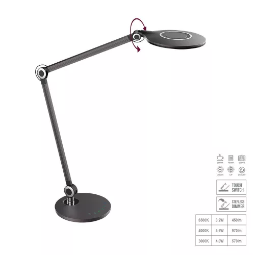 Prezent BELTIS 31213 Asztali lámpa 1x9W/LED 638lm IP20