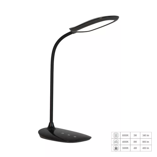 Prezent HEKA 31218 Asztali lámpa 1x10W/LED 459lm IP20