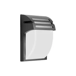   PREZENT 39040 AMALFI MINI II. Modern Kültéri Fali Lámpa Antracit, Fagyasztott Üveg E27 IP44