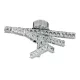 Prezent TYFRRO 64397 Plafonlámpa 1x32W/LED 2560lm IP20