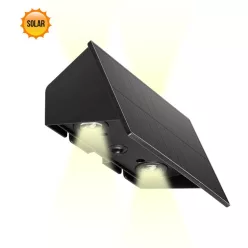   PREZENT 65289 SLADA Modern Kültéri Fali Lámpa Fekete LED IP44
