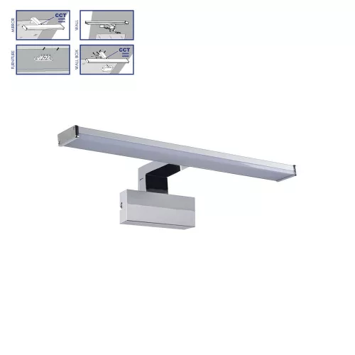 Prezent TREMOLO PLUS 70226 Fali lámpa 1x8W/LED 600lm IP44