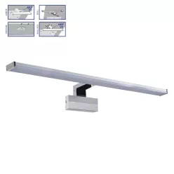 Prezent TREMOLO PLUS 70228 Fali lámpa 1x12W/LED 960lm IP44