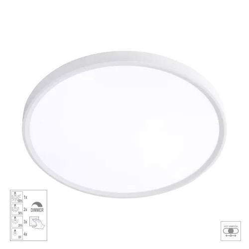 Prezent TRIMO I. 70323 Süllyesztett mennyezeti lámpa 1x40W/LED 4000lm IP20
