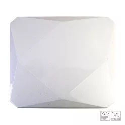   PREZENT 71307 IRIDIO Négyzetes Mennyezeti Lámpa Fehér LED IP20