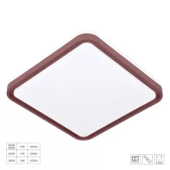   Prezent FLOREN SQ 71329 Süllyesztett mennyezeti lámpa 1x33W/LED 2500lm IP20