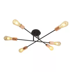 Prezent DARIA 75564 Plafonlámpa 6x40W/E27 IP20