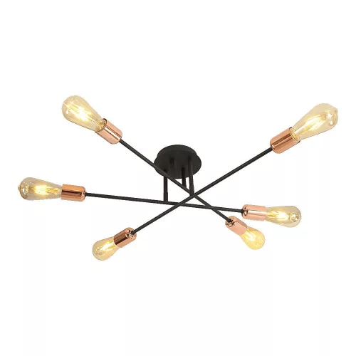 Prezent DARIA 75564 Plafonlámpa 6x40W/E27 IP20