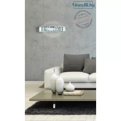 fali lámpa króm színű vázzal és kristály testtel beltéri használatra patrizia_volpato-9250-app - moretti.hu