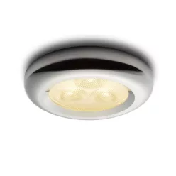   RENDL ESTA LED süllyesztett tápegységgel króm 230V/350mA LED 3x1W 3000K