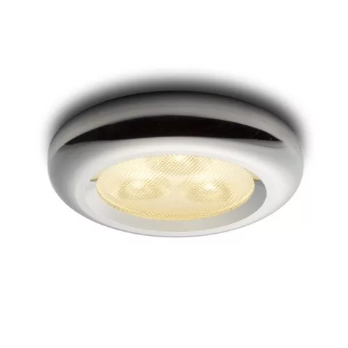 RENDL ESTA LED süllyesztett tápegységgel króm 230V/350mA LED 3x1W 3000K