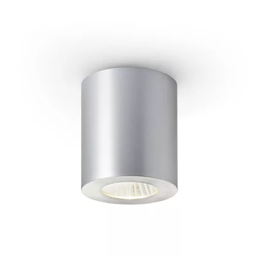 RENDL MAYO R rögzített mennyezeti lámpa szálcsiszolt alumínium 230V/700mA LED 9W 36° 2700K
