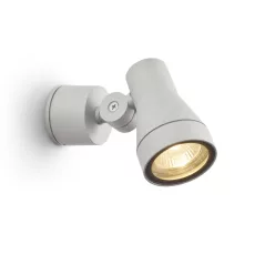   RENDL DIREZZA fali lámpa ezüstszürke 230V LED GU10 8W IP54