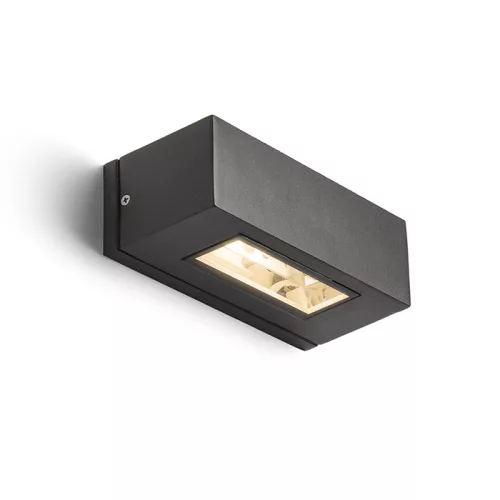 RENDL WOOP fali lámpa antracit 230V R7s 78mm 12W IP54