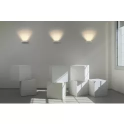 RENDL WIM fali lámpa gipsz 230V LED G9 2x5W