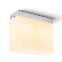   RENDL ARANA SQ felületre szerelhető matt nikkel 230V LED E14 2x6W