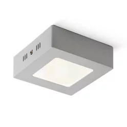   RENDL SLENDER SQ 12 felületre szerelhető matt nikkel 230V LED 6W 3000K