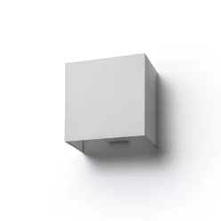   RENDL LOPE W 25/14 fali lámpa Chintz világosszürke/fehér PVC 230V LED E27 15W