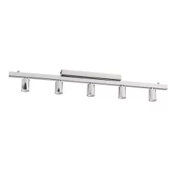   RENDL RALLONG V mennyezeti lámpa alap króm 230V LED E27 5x15W
