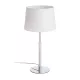 RENDL BROADWAY asztali lámpa fehér króm 230V LED E27 15W