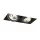 RENDL ELECTRA II fekete 12V LED G53 2x15W