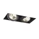 RENDL ELECTRA II fekete 12V LED G53 2x15W