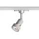 RENDL PURINA háromáramkörös sínre ezüstszürke 230V LED GU10 8W