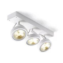 RENDL KELLY III fali lámpa fehér 230V LED G53 3x15W
