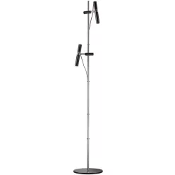 RENDL VIPER FL fekete króm 230V LED 2x3W 60° 3000K
