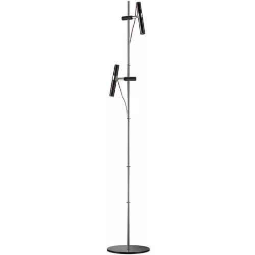 RENDL VIPER FL fekete króm 230V LED 2x3W 60° 3000K