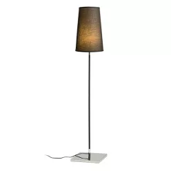 RENDL LULU állólámpa fekete króm 230V LED E27 8W