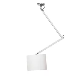   RENDL MADISON C mennyezeti lámpa fehér króm 230V LED E27 15W