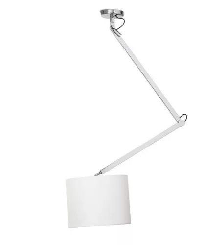 RENDL MADISON C mennyezeti lámpa fehér króm 230V LED E27 15W