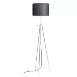   RENDL GARDETTE állólámpa fekete alumínium 230V LED E27 15W