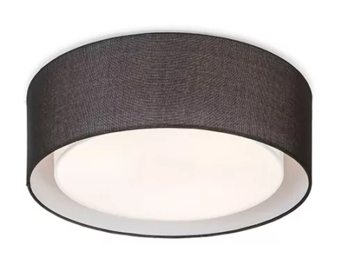RENDL OTIS 50 mennyezeti lámpa fekete/fehér 230V LED E27 3x15W