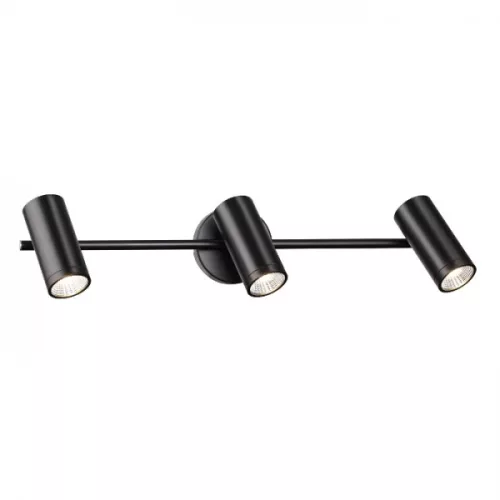 RENDL BOGARD III fali lámpa matt fekete 230V LED 3x5W 40° 3000K