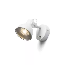   RENDL ROSITA I fali lámpa fehér/ezüstszürke 230V LED GU10 9W