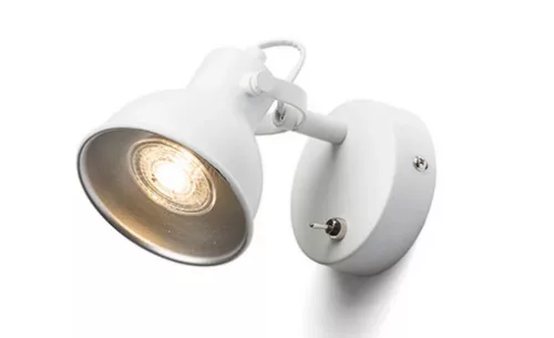 RENDL ROSITA I fali lámpa fekete/aranysárga 230V LED GU10 9W