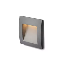   RENDL GORDIQ S süllyesztett lámpa antracitszürke 230V LED 1.5W IP65 3000K
