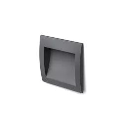   RENDL GORDIQ M süllyesztett lámpa antracitszürke 230V LED 3W IP65 3000K