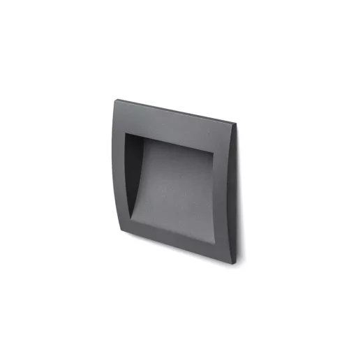 RENDL GORDIQ M süllyesztett lámpa antracitszürke 230V LED 3W IP65 3000K